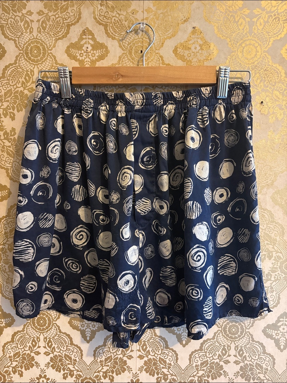Vintage 100% Silk Circle Boxers